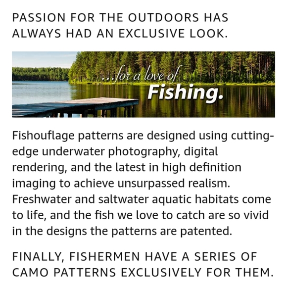 🆕⭐ Fishouflage bass t-shirt - Picture 4 of 6